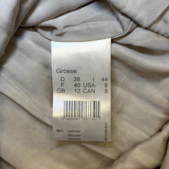 NWT St. Emile Hugo Amethyst Dress Women's Sz 8 Purple Gray - Picture 6 of 10